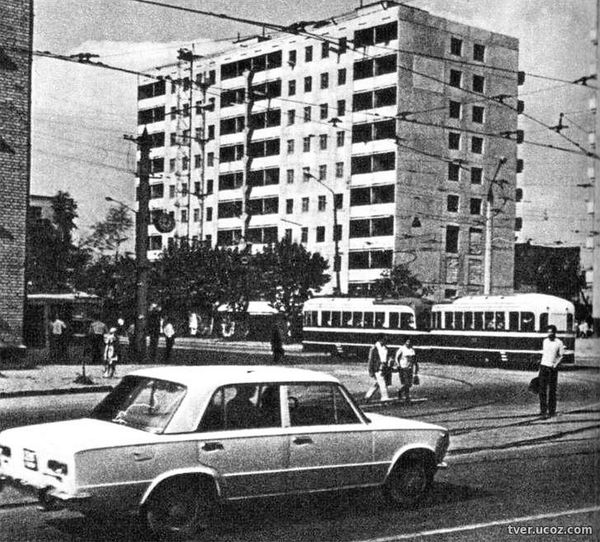 История Твери в фотографиях.Комсомольский проспект